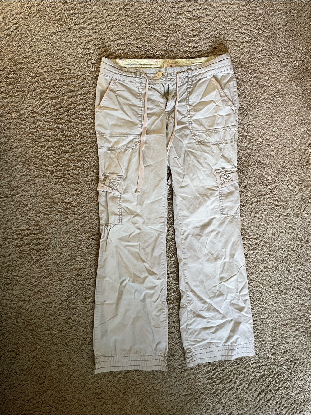 vintage/2000s lowrise cargo pants